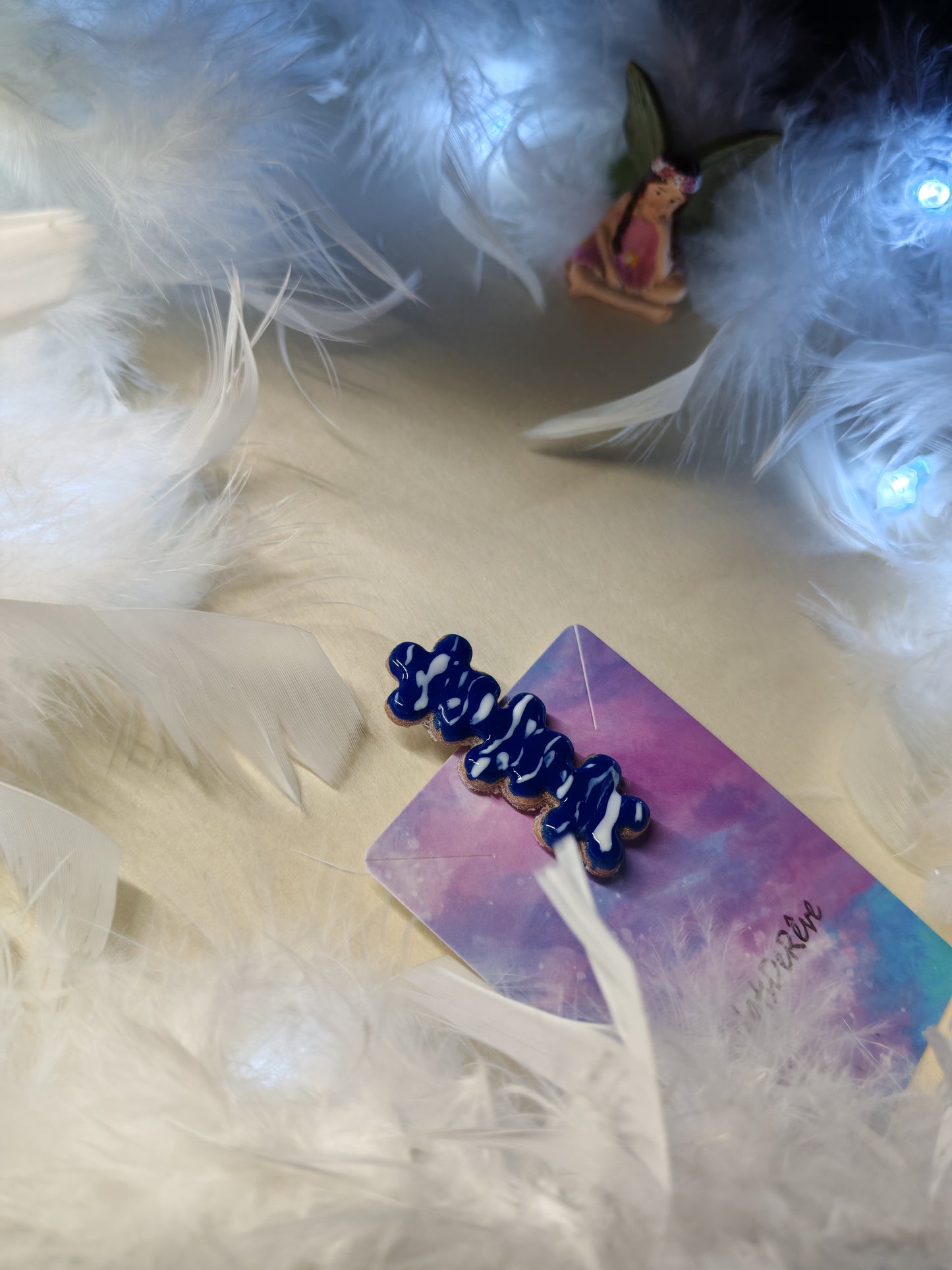 "Ocean" barrette