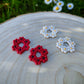 Pampilles interchangeables - par 2 - Couronne de fleurs